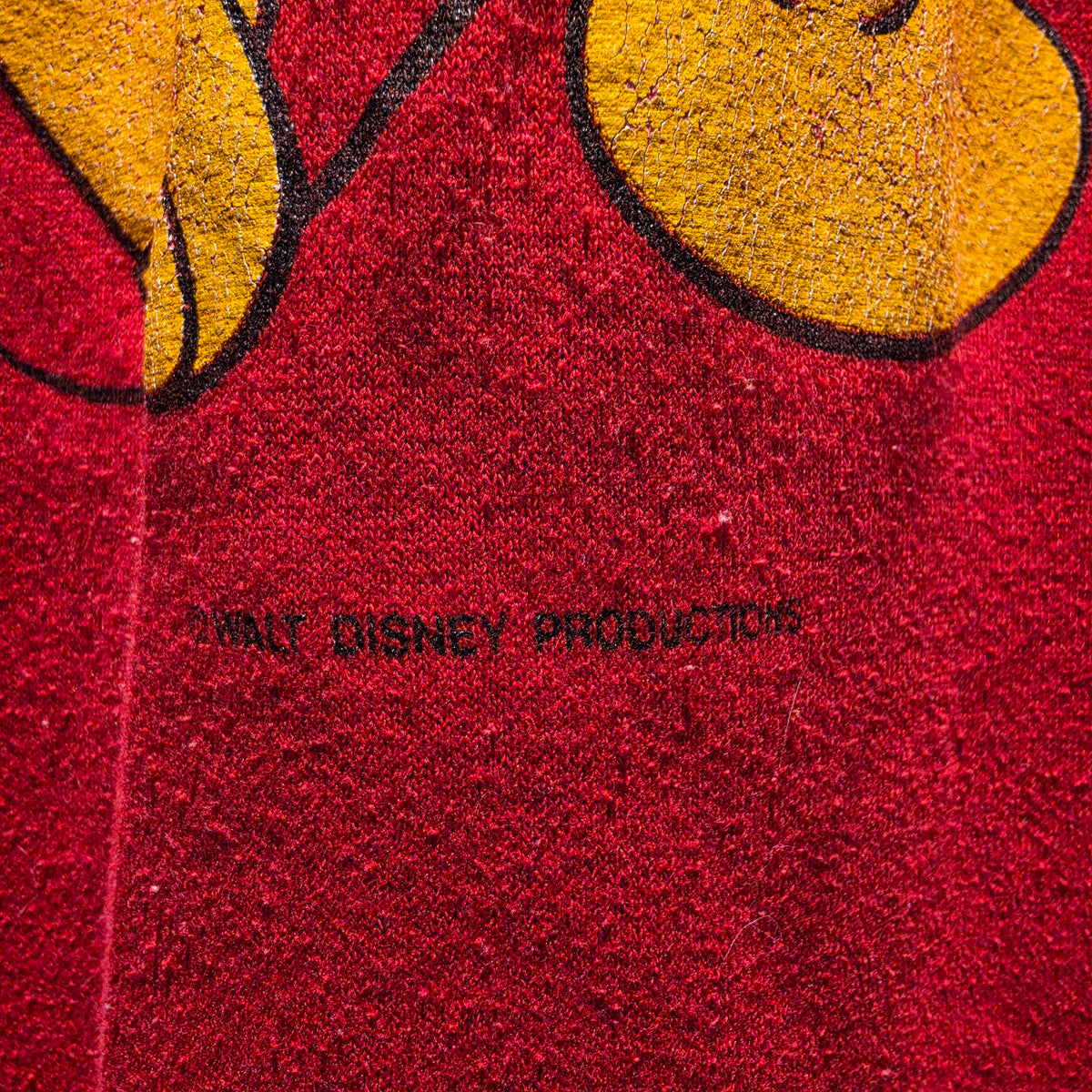 VTG 90's Mickey Mouse Red Sweatshirt Walt Disney: XL