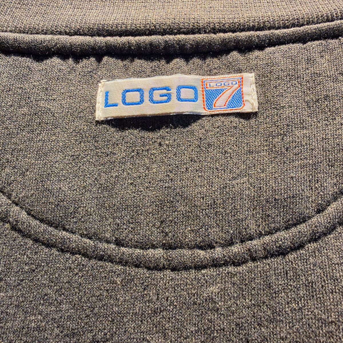 VTG Logo 7 Cincinnati Bengals Crewneck Sweatshirt: Large