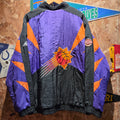 VTG Phoenix Suns Apex Puffer Jacket NBA Full Zip W/ Buttons: XL