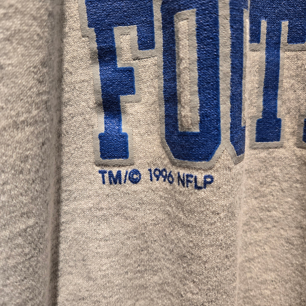 VTG 1996 Indianapolis Colts Gray Sweatshirt Champion Made In USA: Large