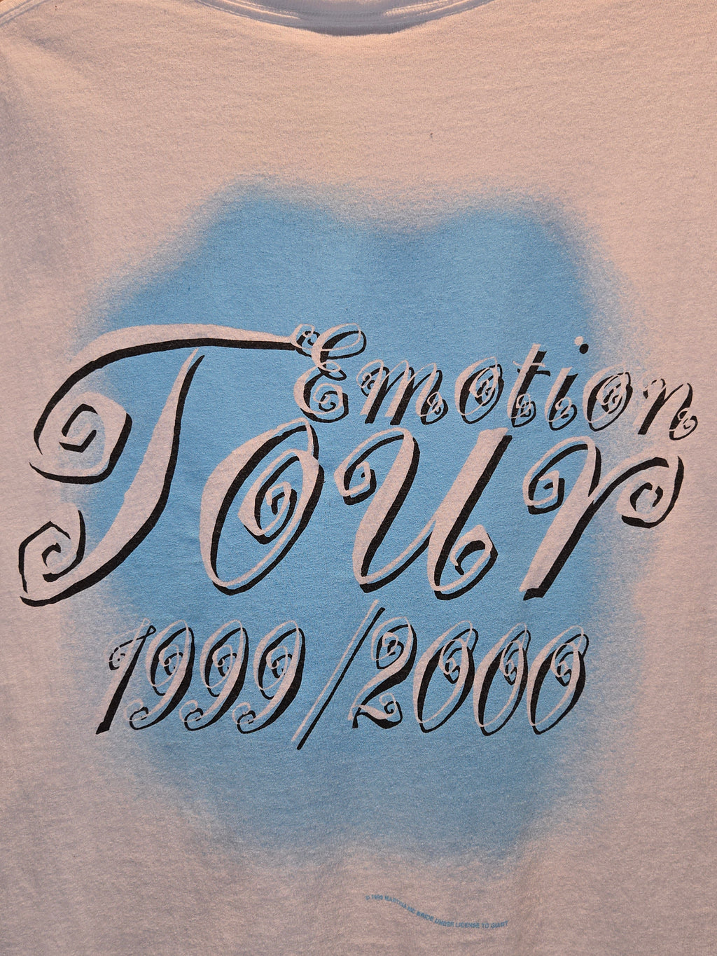 VTG 1999 Martina McBride Emotion Tour Graphic T-Shirt :Large