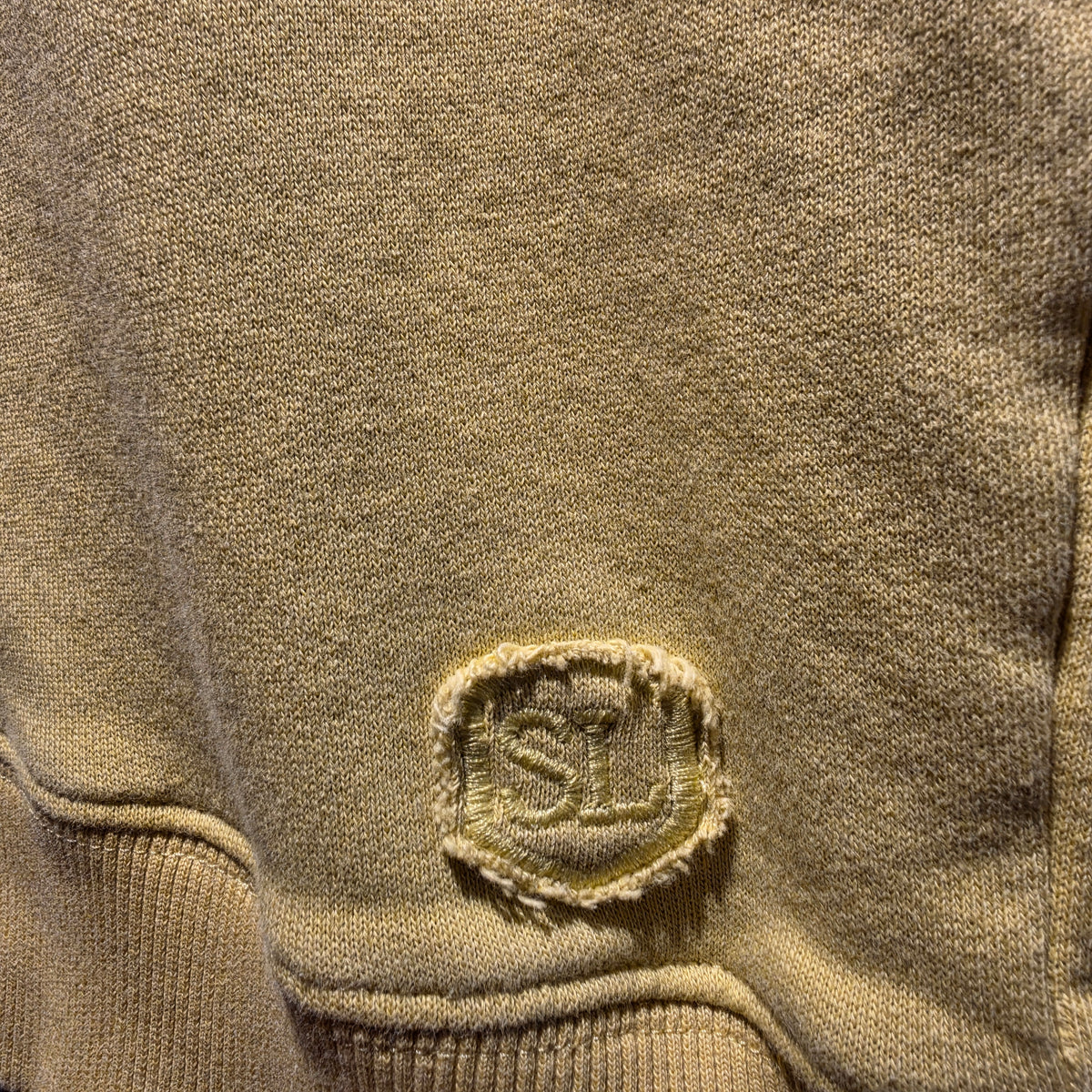 Saint Laurent Paris Lime Yellow Pullover Hoodie Designer: Small