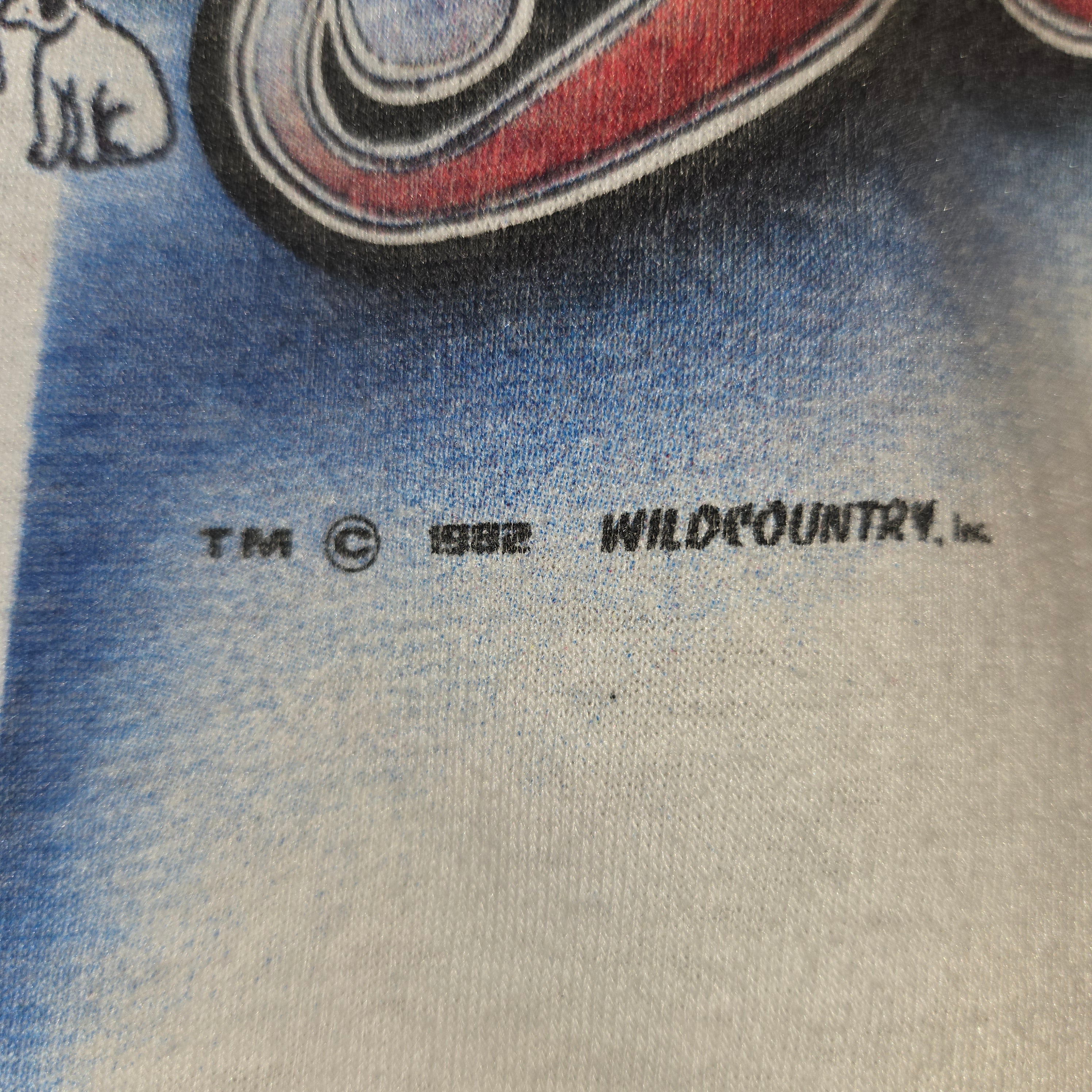 VTG 80s Alabama 1982 Wild Country Mountain Music Tour Raglan Sleeve Graphic T-Shirt: M