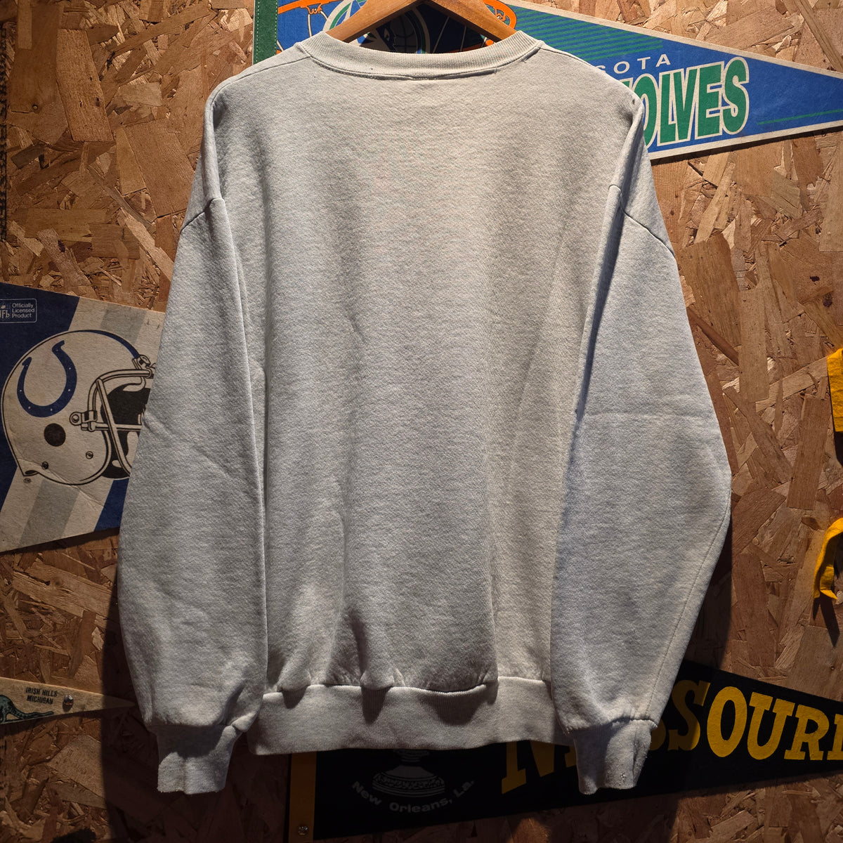 VTG Velva Sheen Disney Minne Mouse Grey Sweatshirt: XL
