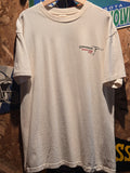 VTG Copenhagen Tough Co. White Graphic T-Shirt :XL Single Stitch
