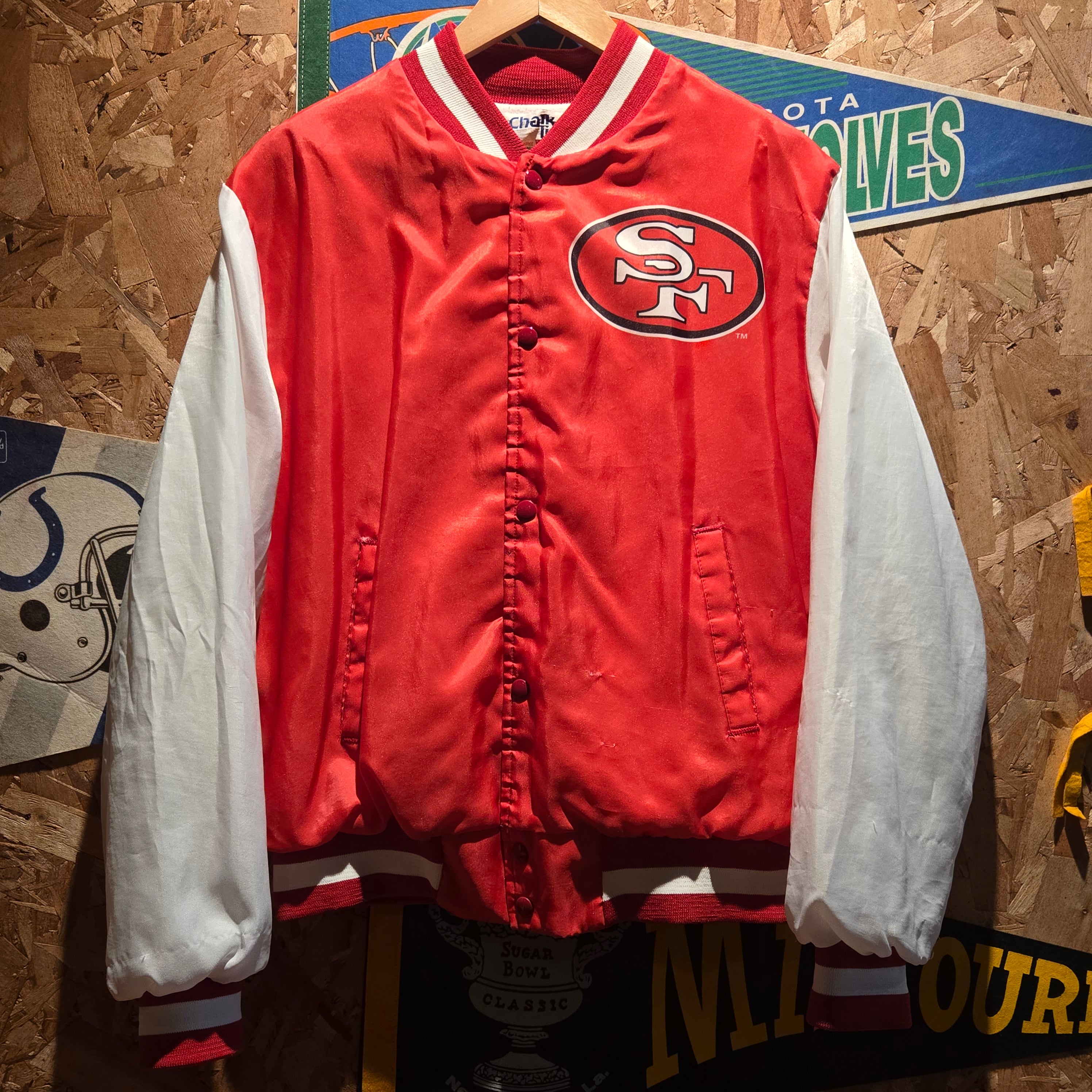 Vintage 90s Chalk Line San Francisco 49ers Team Of The Decade Jacket: Medium