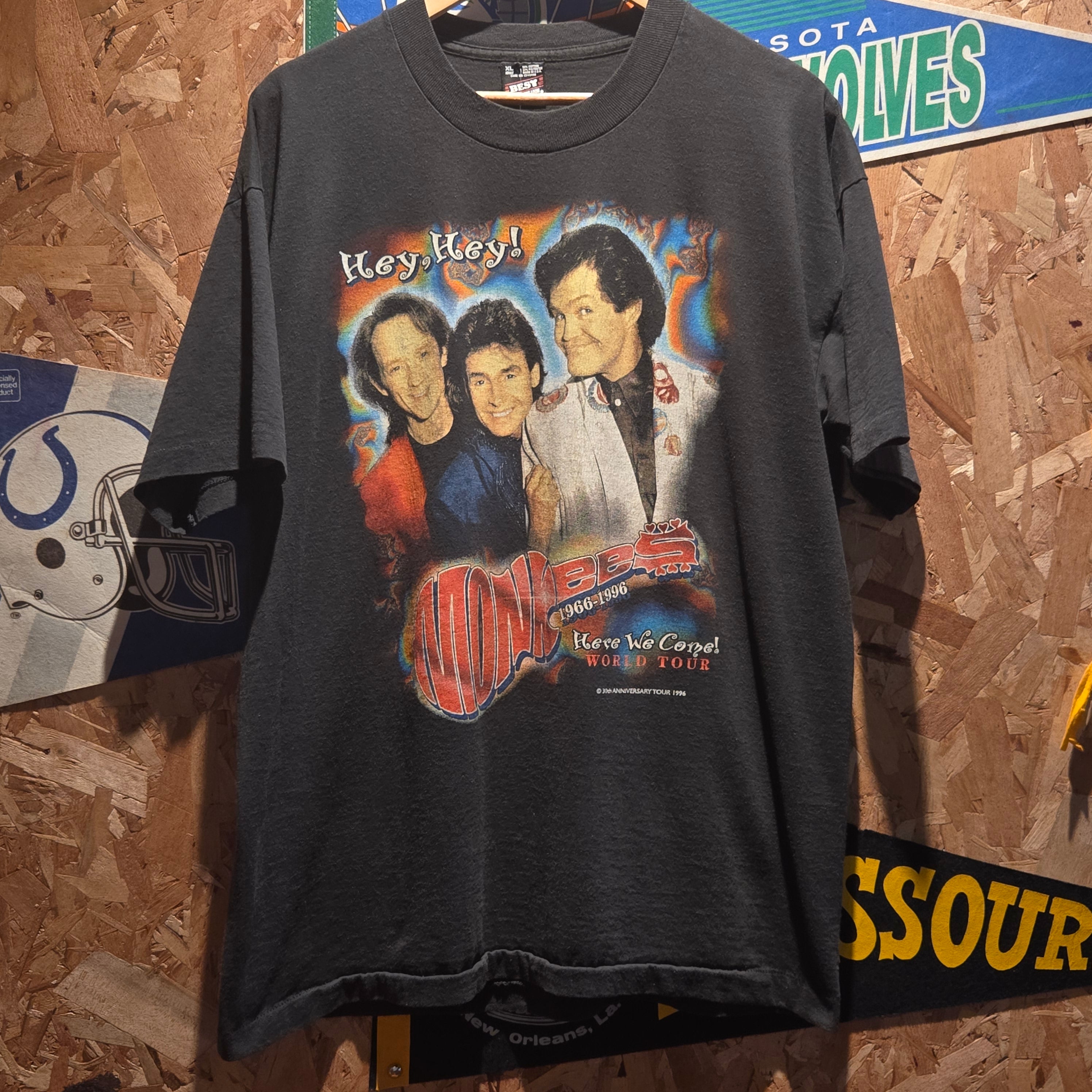 VTG Monkees World Tour 1966-1996 30th Anniversary "Here We Come": XL