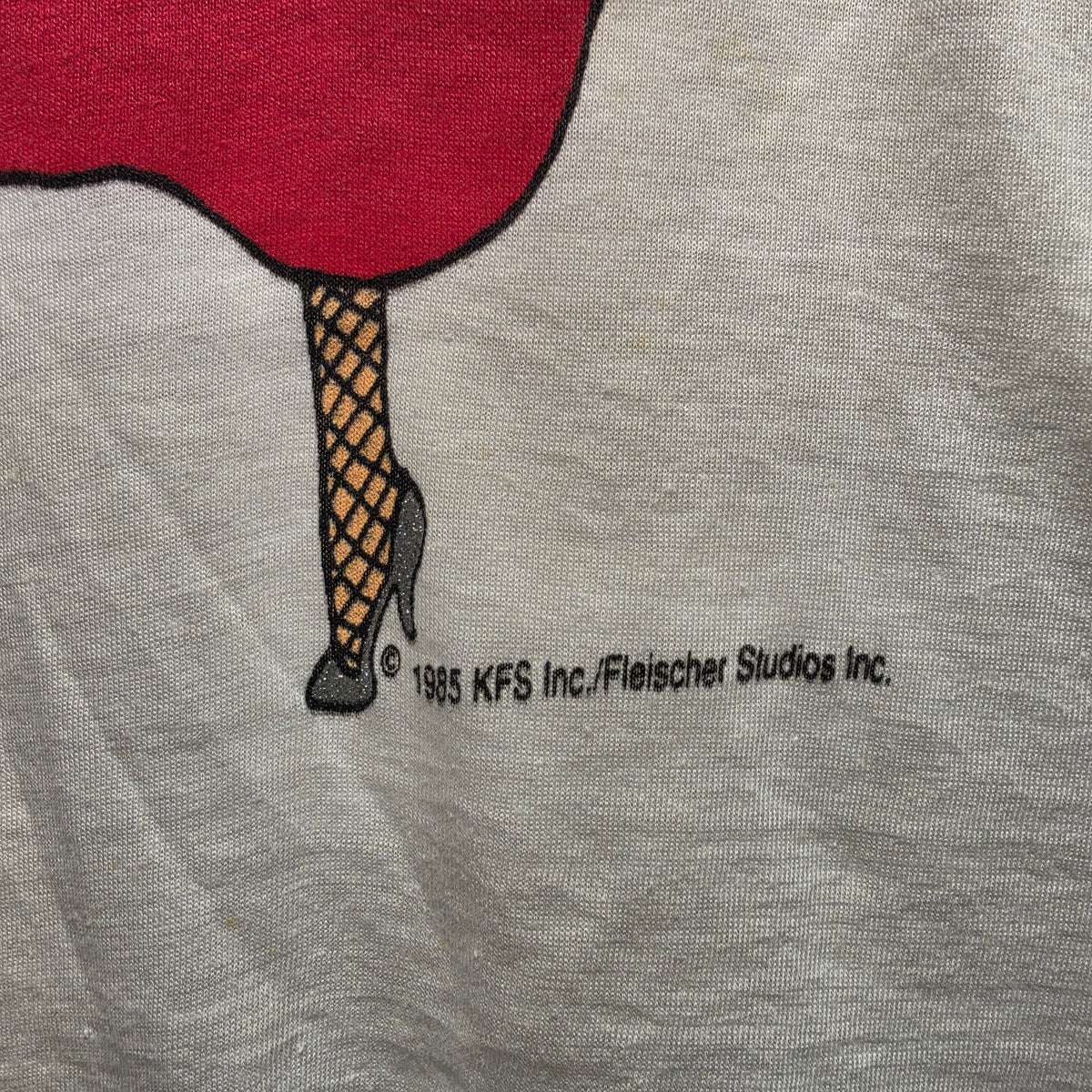 VTG 1985 Betty Boop White Graphic T-Shirt: Small