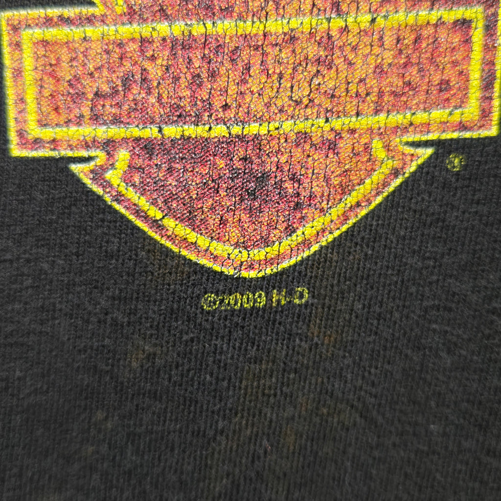 2009 Harley Davidson Cherokee, NC Black T-Shirt: