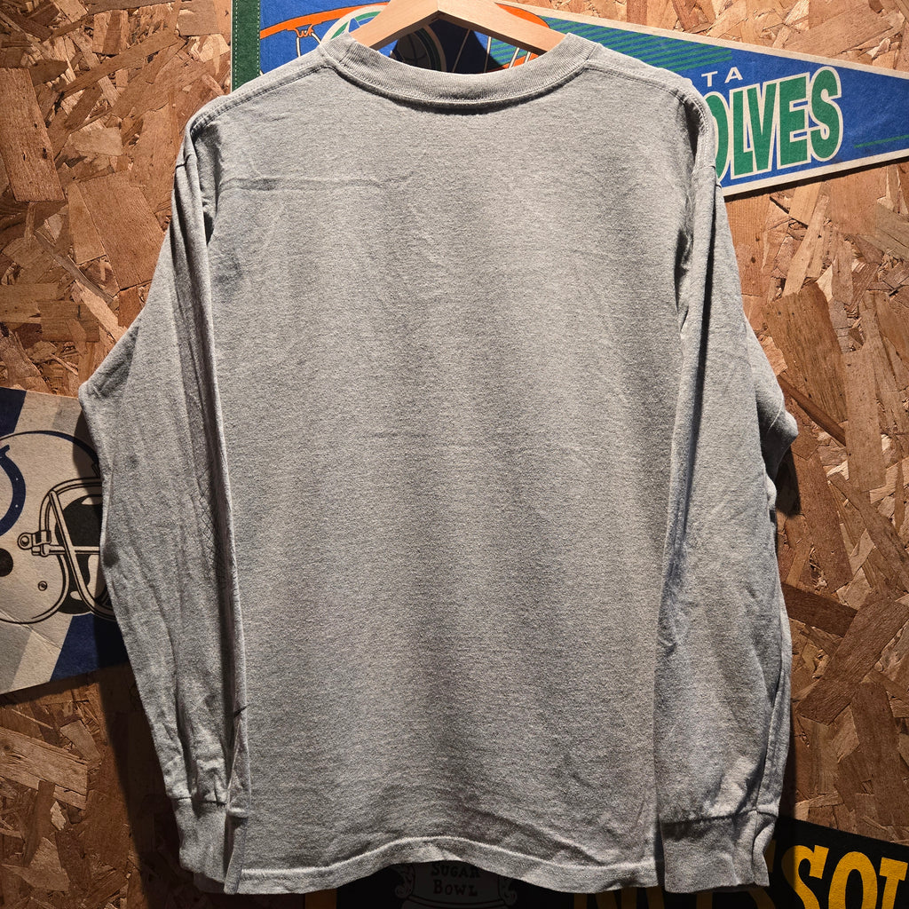 VTG Nike Fly High Nike Gray Kids Long Sleeve: XL