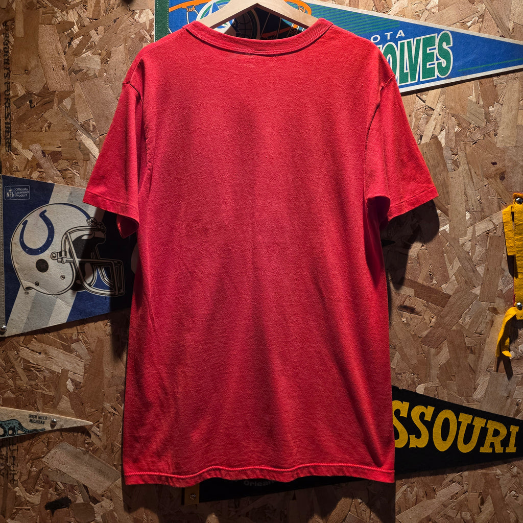 VTG Western Kentucky Hilltoppers 80's Champion Red T-Shirt: Large