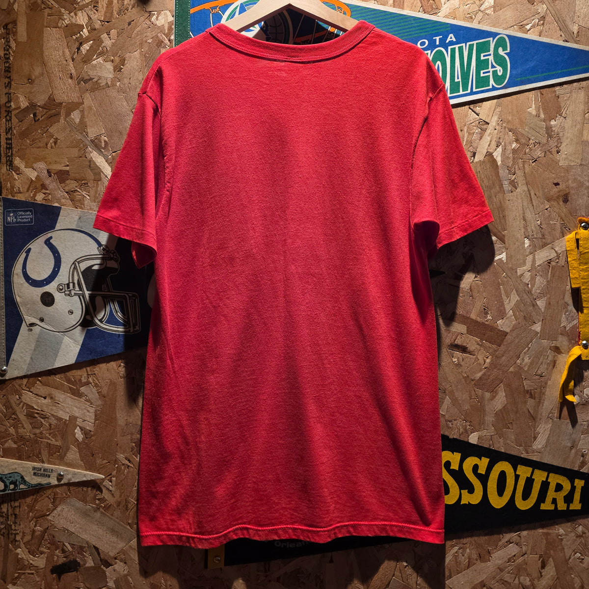 VTG Western Kentucky Hilltoppers 80's Champion Red T-Shirt: Large