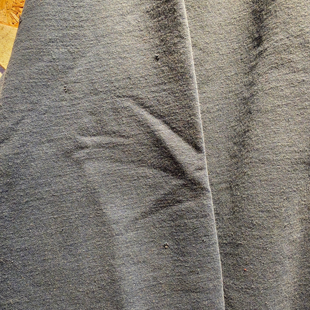 VTG Y2K Hanes Ultimate Cotton Navy Military Sweatshirt: Medium