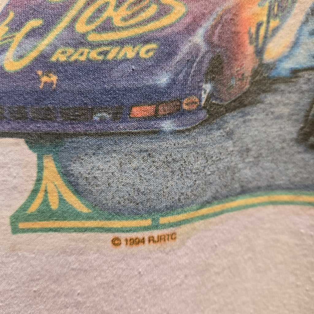 VTG 1994 Camel Smokin Joe's Racing Pocket T-Shirt White Made In USA Single Stitch: XL