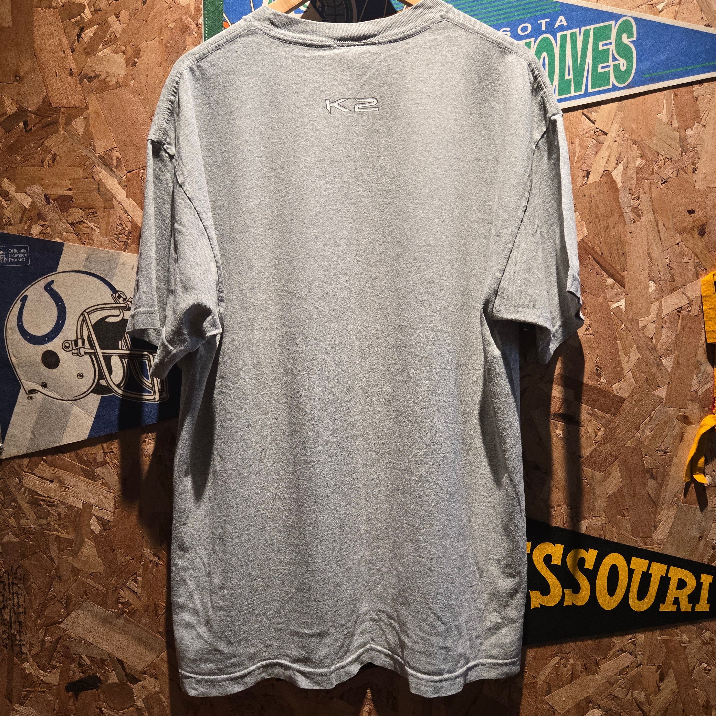 VTG K2 Toy Company Graphic Gray T-Shirt: XL
