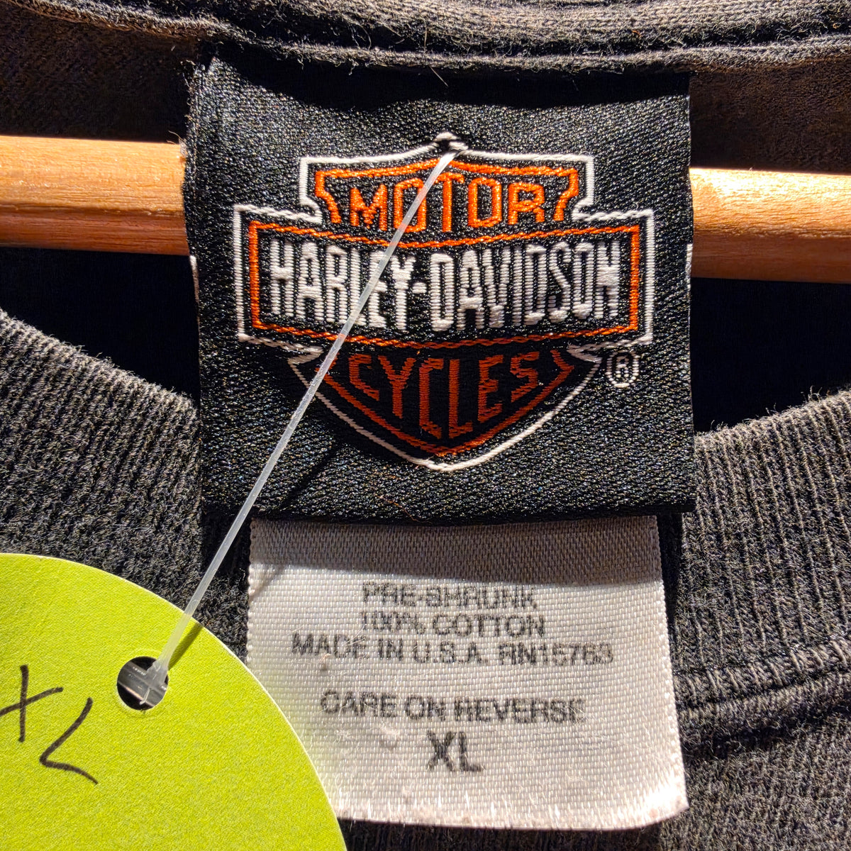 VTG Harley Davidson Looney Tunes T-Shirt Catch Me If You Can Bala's: XL