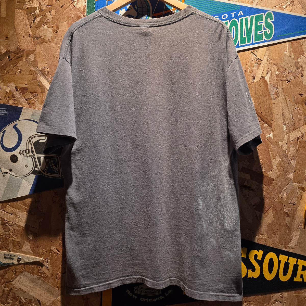 VTG Y2K TOOL Los Angels Gray T-Shirt Rock Band: XL