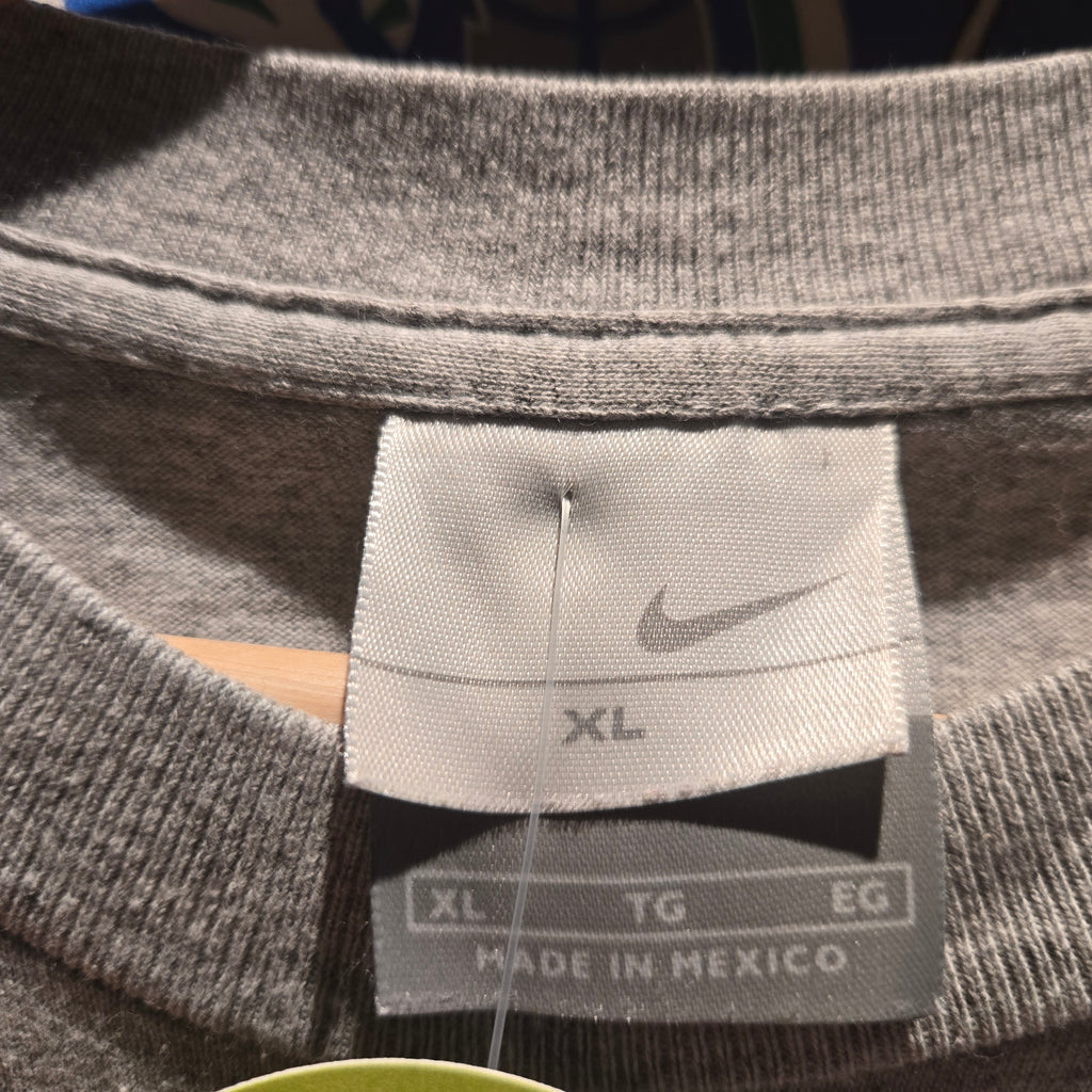 VTG Nike Fly High Nike Gray Kids Long Sleeve: XL