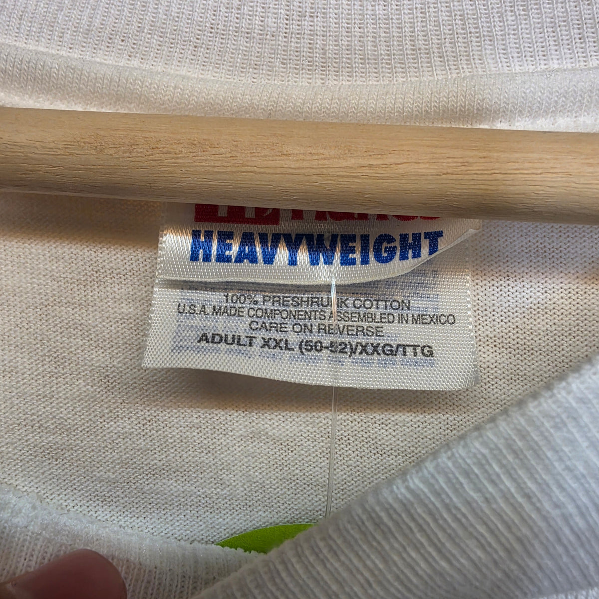VTG Hooters Daytona White Graphic Double-Sided T-shirt: XXL