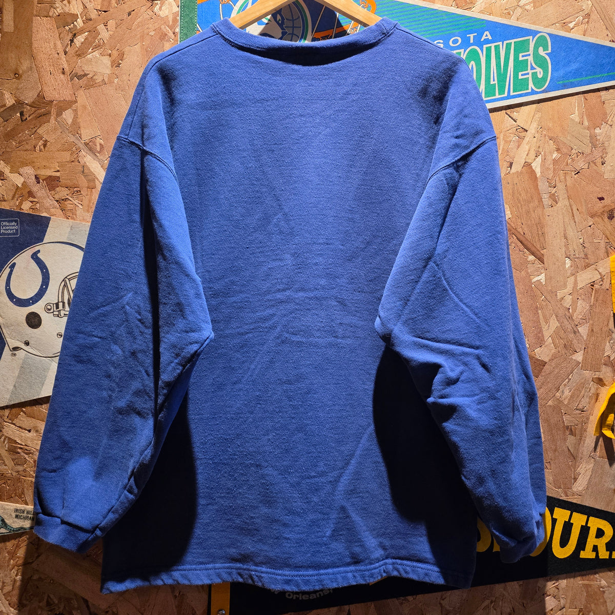 VTG Reebok Blue Sweatshirt Made In USA: Medium