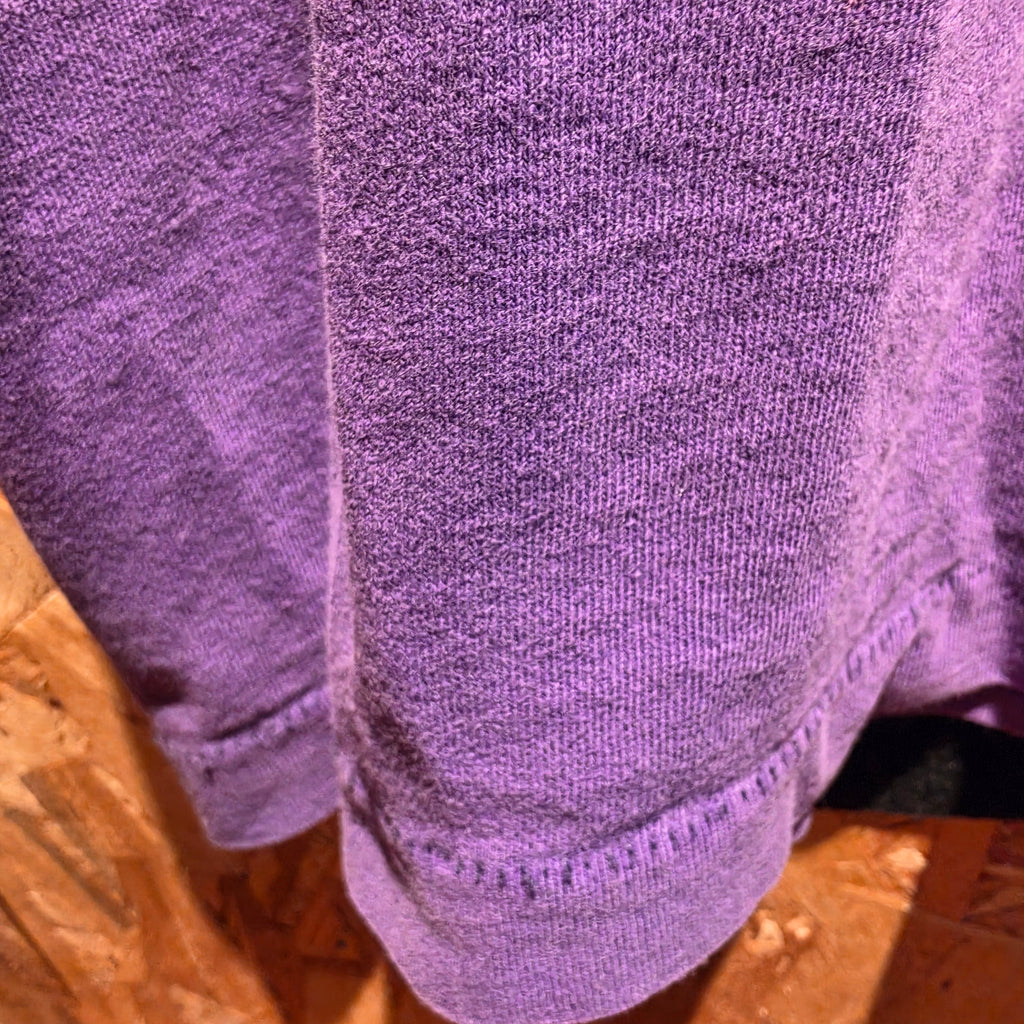 VTG University Of Evansville Aces Single Stitch Purple T-Shirt: XL