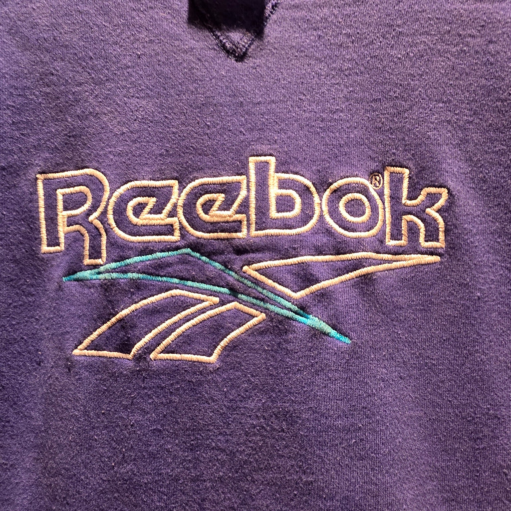 VTG Reebok Blue Sweatshirt Made In USA: Medium