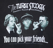 Load image into Gallery viewer, The Three Stooges &quot;You Can Pick Your Friends&quot; T-Shirt: L
