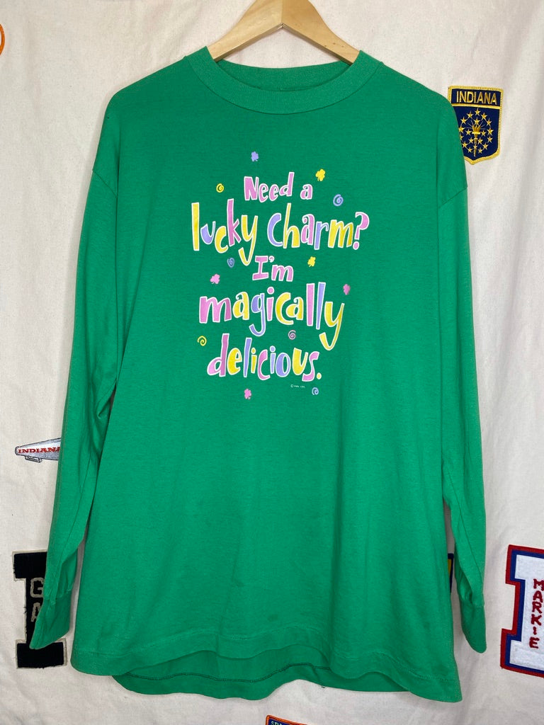 HallMark Lucky Charm Long-Sleeve T-Shirt: XL