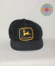 Load image into Gallery viewer, Vintage John Deere Farmer Mesh Patch Snapback Hat K-Products
