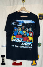 Load image into Gallery viewer, Vintage Star Trek The Next Generation TV Changes Black T-Shirt: L
