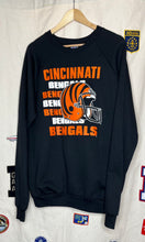 Load image into Gallery viewer, Vintage Cincinnati Bengals NFL Black Crewneck Sweatshirt: XL
