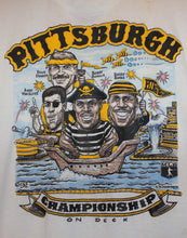 Load image into Gallery viewer, Pittsburgh Pirates Caricature Championship T-Shirt: S/M
