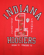 Load image into Gallery viewer, 1987 Indiana Hoosier National Champions T-Shirt: L
