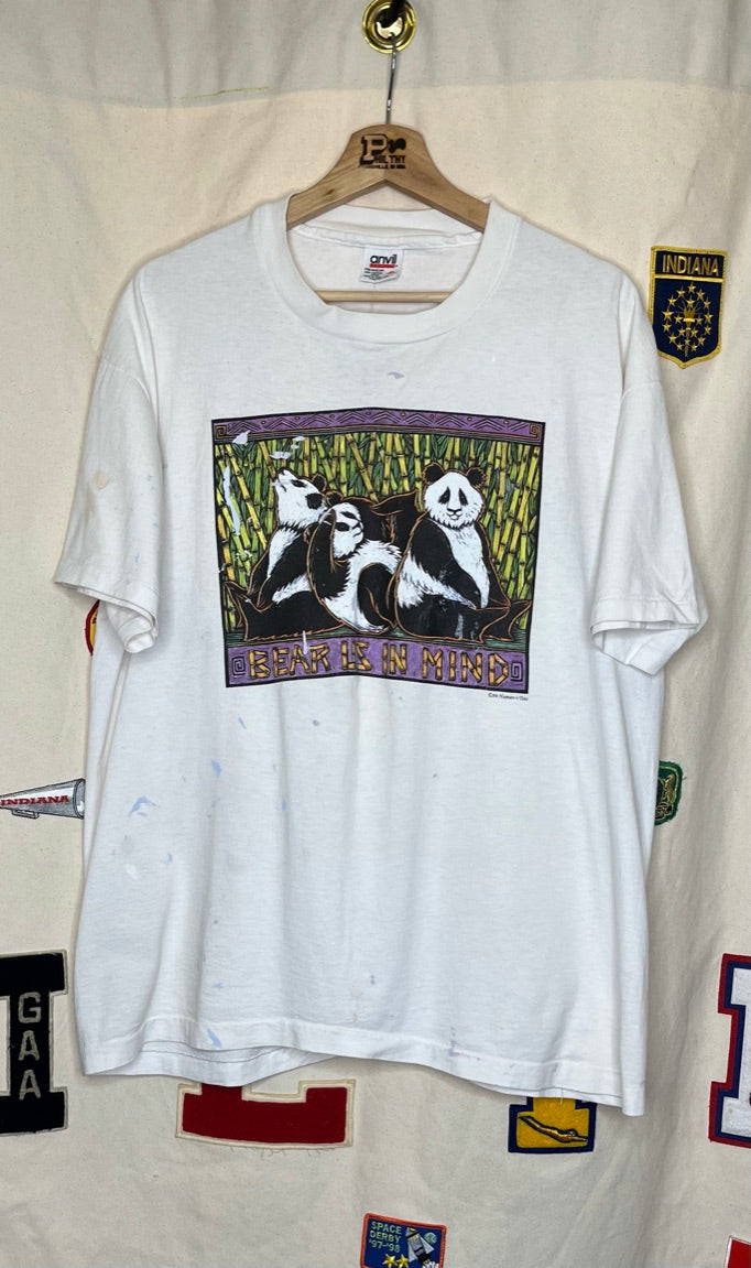 Bear Us in Mind Panda T-Shirt: XL