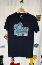 Load image into Gallery viewer, Vintage Spock Iron-On Black T-Shirt: M

