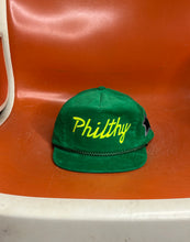 Load image into Gallery viewer, Philthy Green Corduroy Star Script Embroidered Zip-Back Hat
