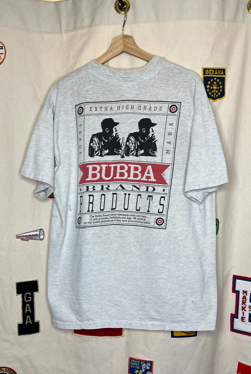 Bubba Brand Meat Grey T-Shirt: XL