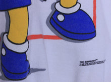 Load image into Gallery viewer, Vintage Bart Simpson White The Simpsons Crewneck Sweatshirt: XL
