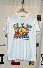 Load image into Gallery viewer, 2000 Frog Follies Evansville White T-Shirt: L
