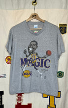 Load image into Gallery viewer, Magic Johnson Los Angeles Lakers Salem Sportswear T-Shirt: M
