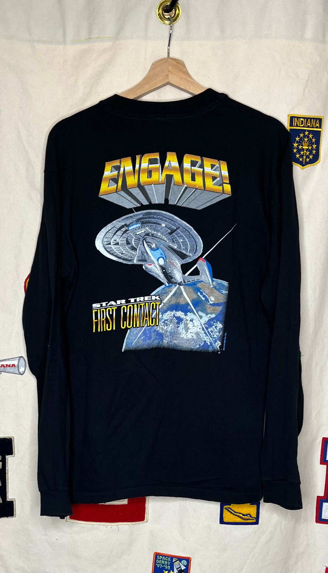 Star Trek First Contact Long-Sleeve T-Shirt: L