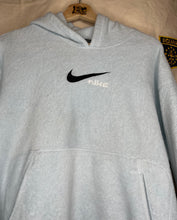 Load image into Gallery viewer, 2000s Nike Blue Fleece Hoodie: S
