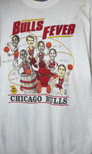 Load image into Gallery viewer, Chicago Bulls Fever White Caricature T-Shirt: L
