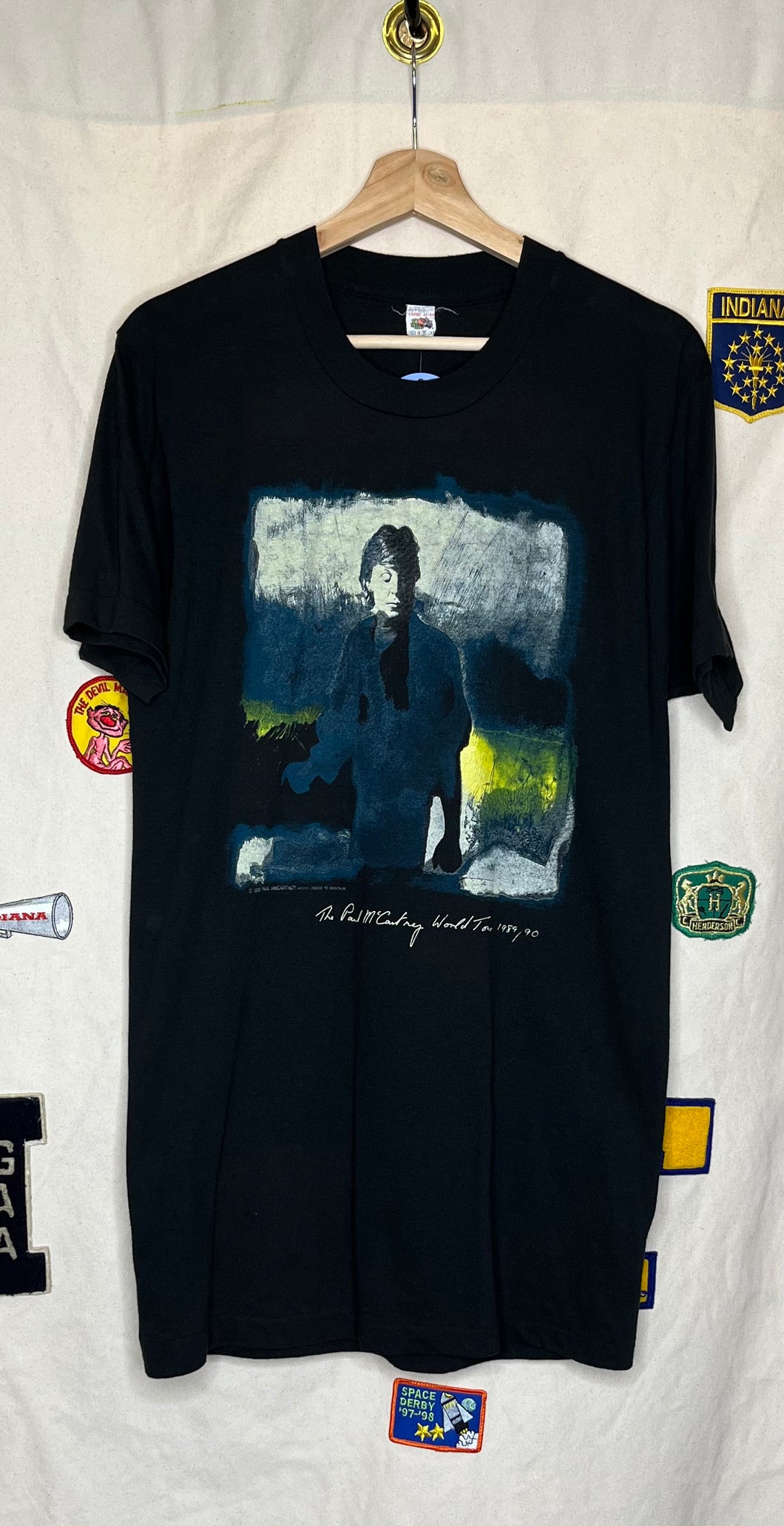1989 Paul McCartney Tour T-Shirt: M/L