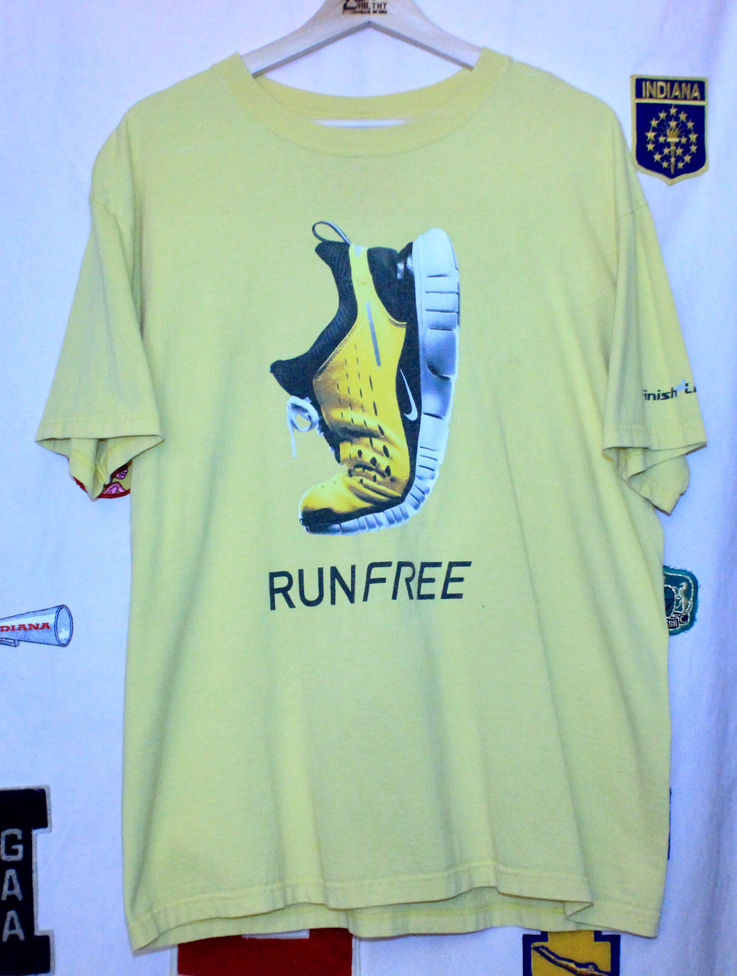 Nike RunFree Finish Line Promo T-Shirt: L