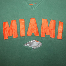 Load image into Gallery viewer, University of Miami Team Nike Crewneck: M
