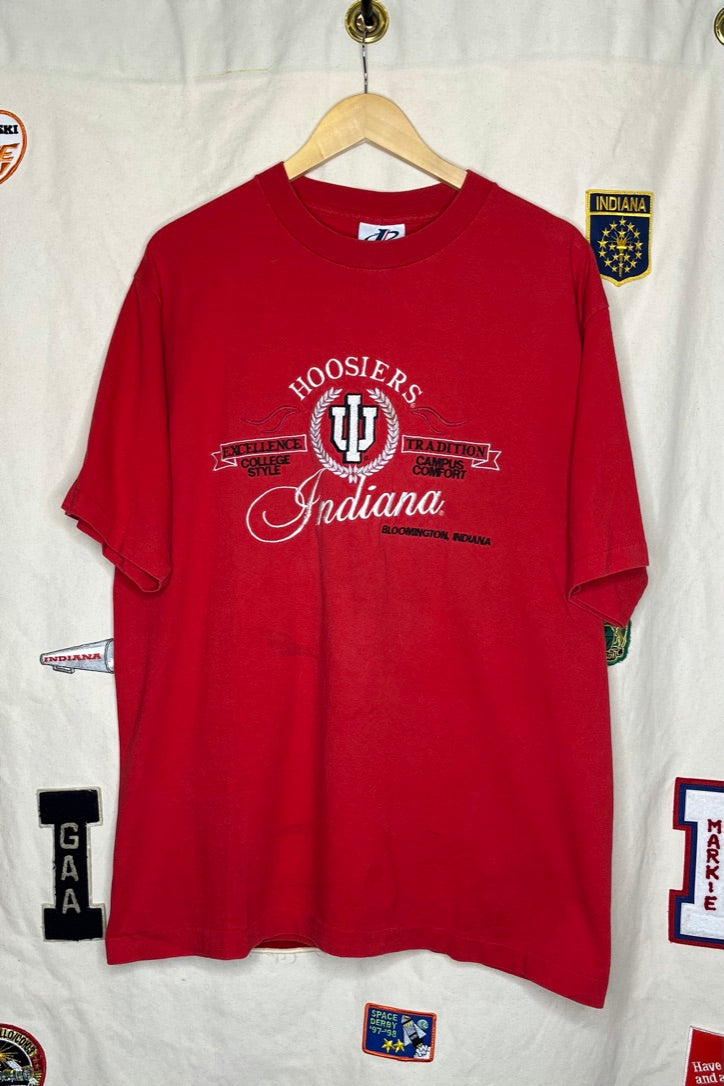 Indiana Hoosiers Logo Athletic T-Shirt: L