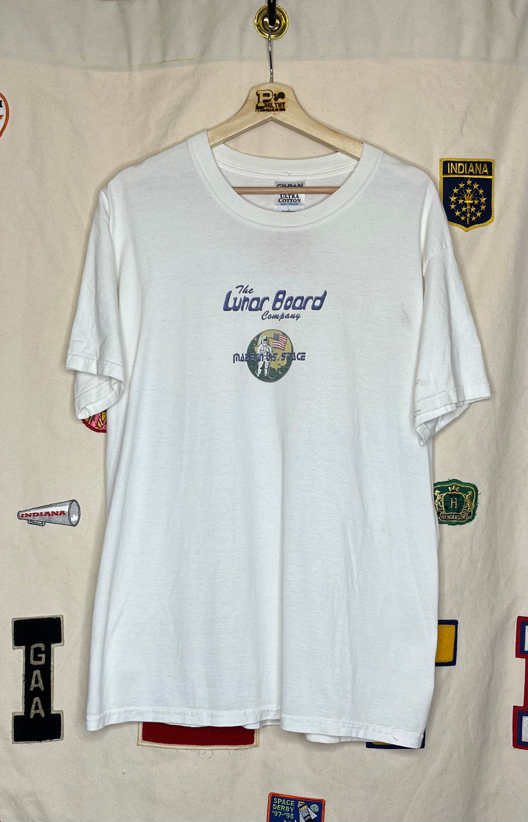 The Lunar Board Company Snowboards T-Shirt: L