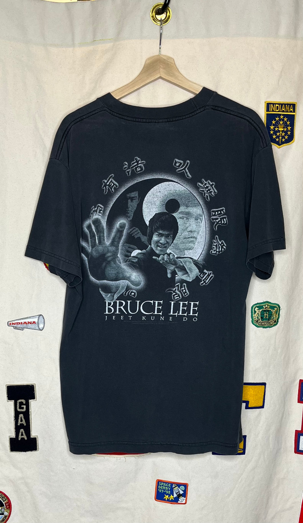 Vintage Bruce Lee Double-Sided T-Shirt: L