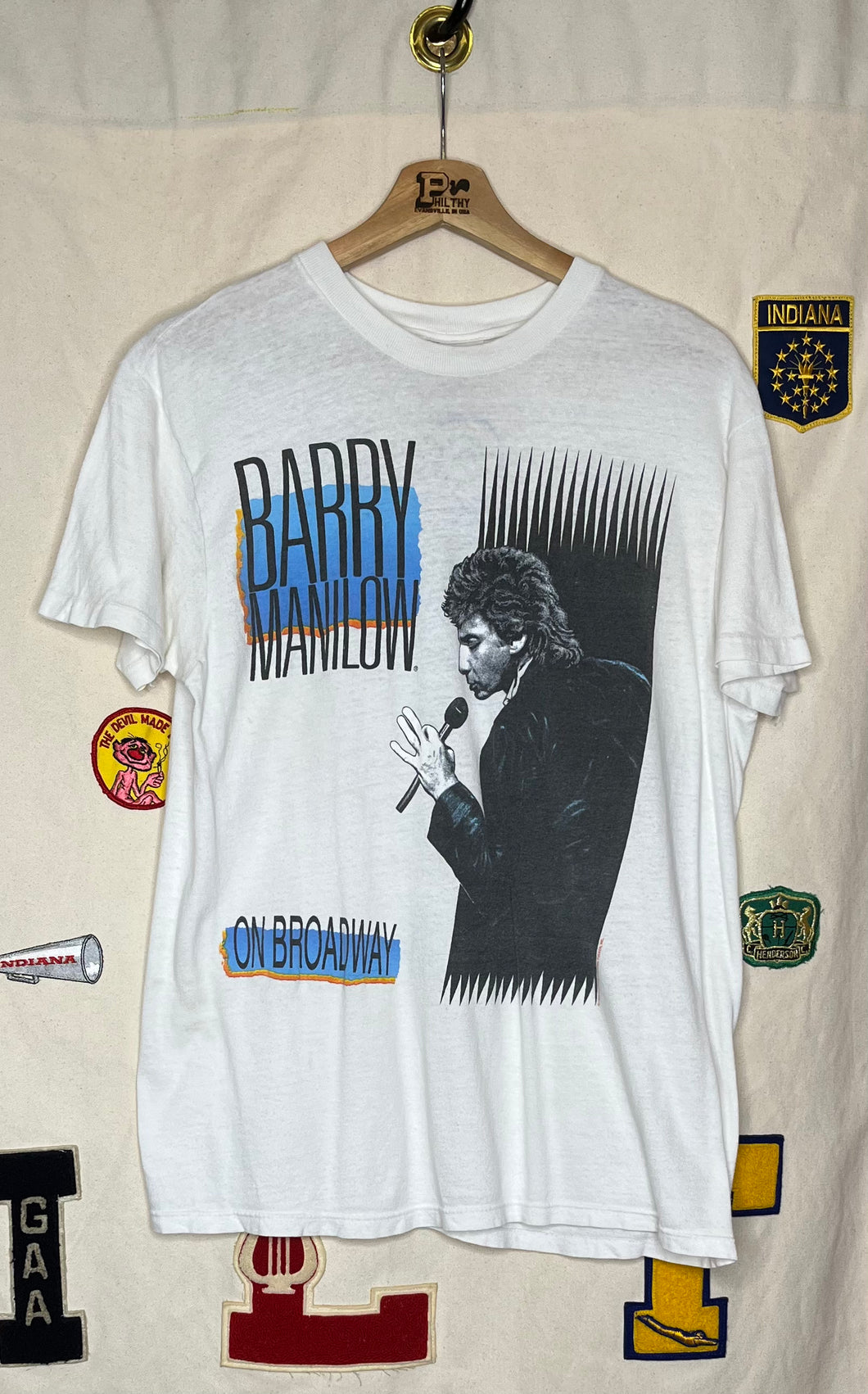 Barry Manilow Live on Broadway Tour T-Shirt: L